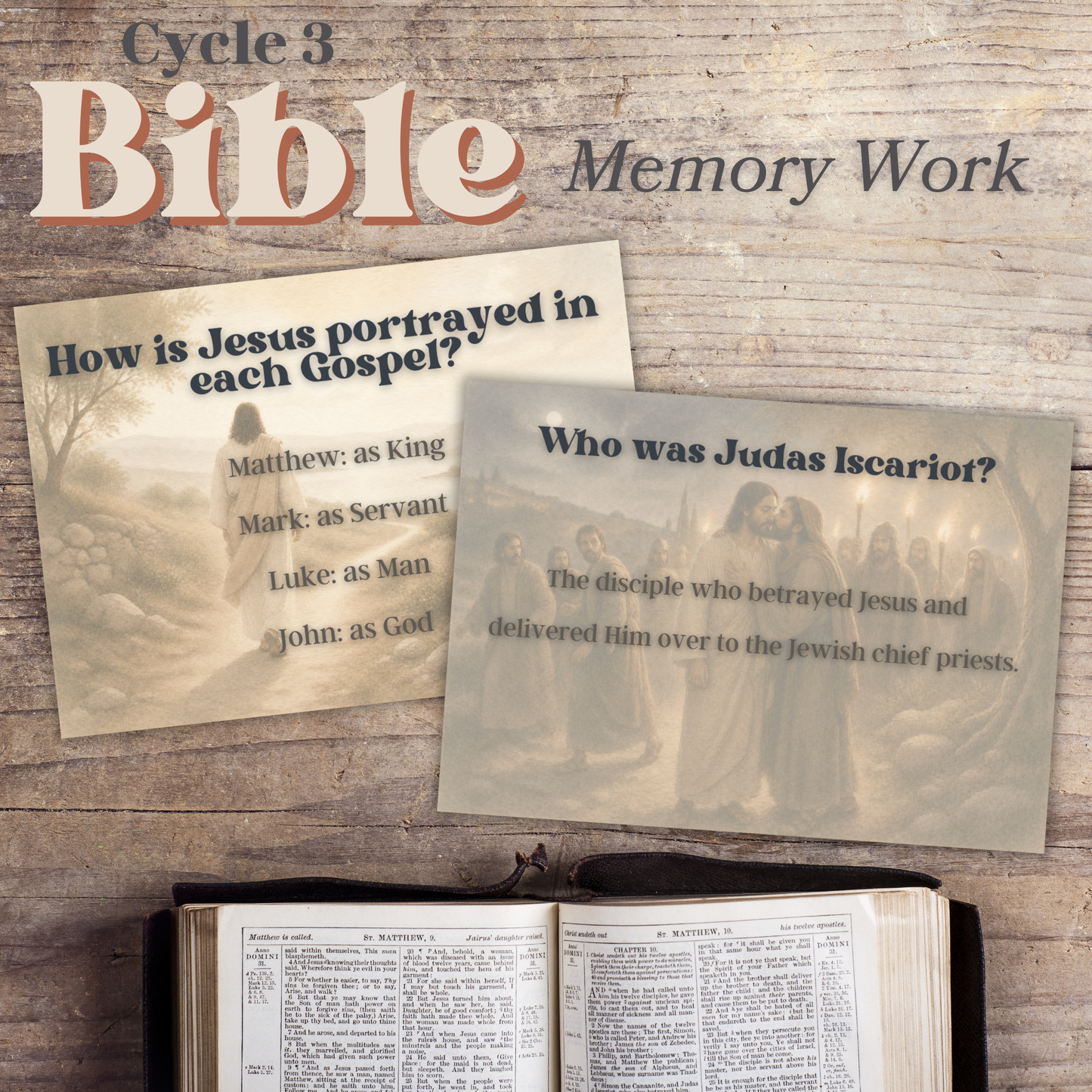 Cycle 3 Memory Work Flashcard Bundle