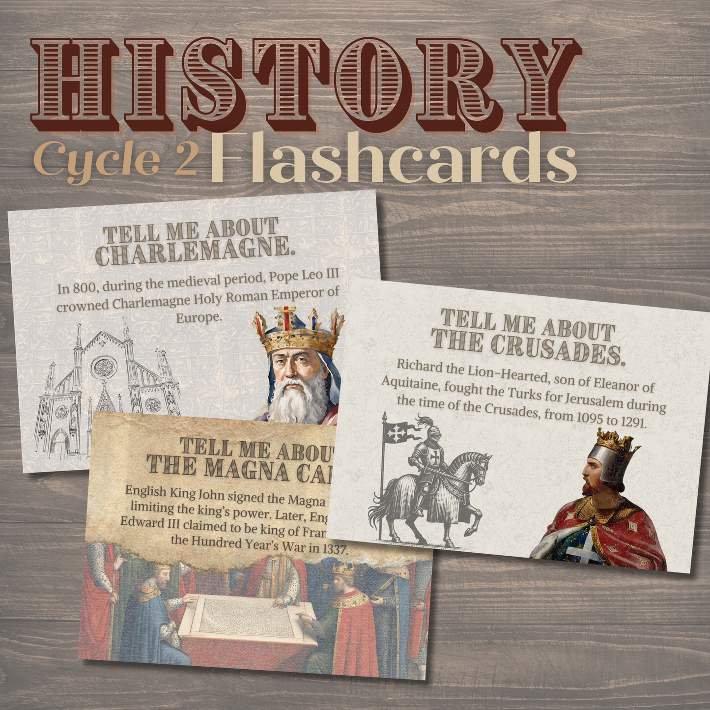 Cycle 2 History Memory Work Flashcards