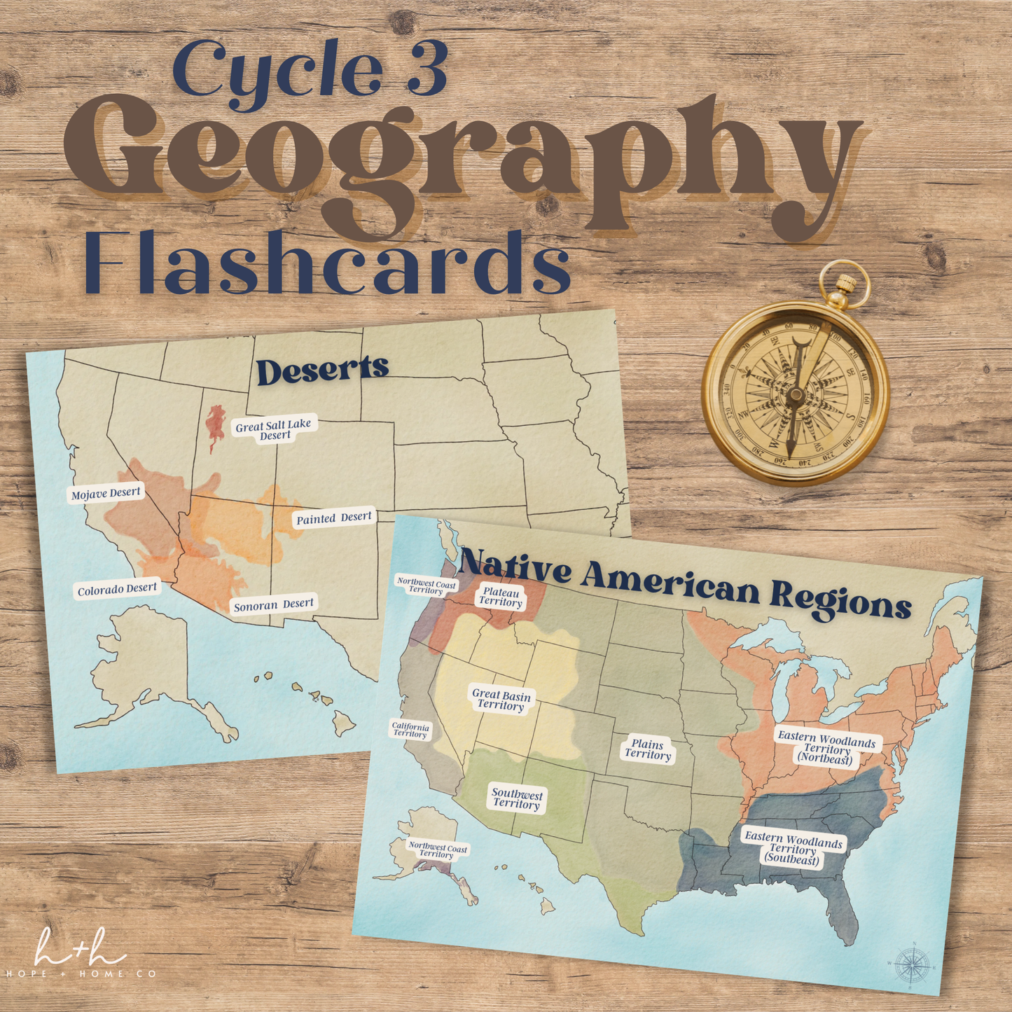 Geography Memory Cards | Cycle 3