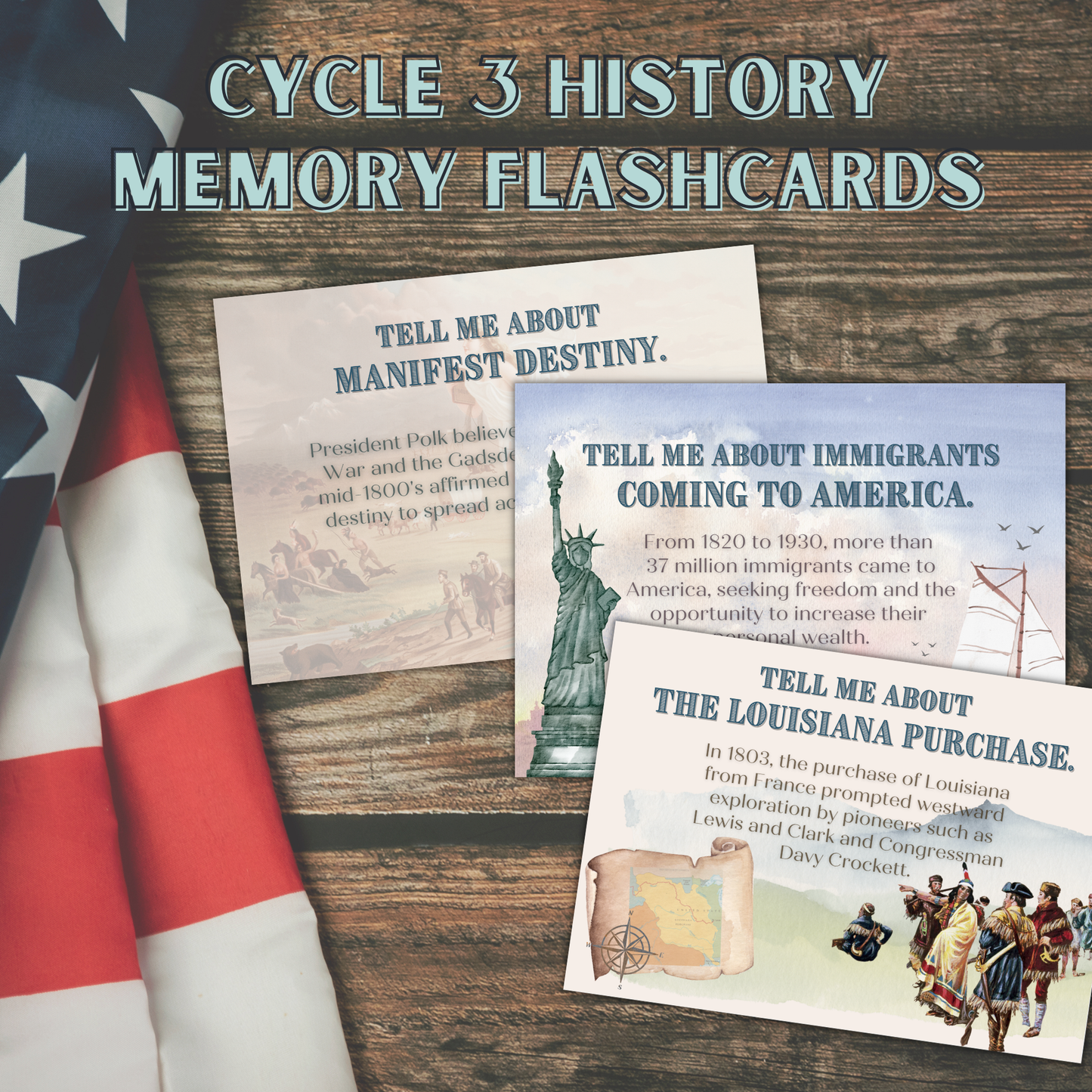 Cycle 3 Memory Work Flashcard Bundle
