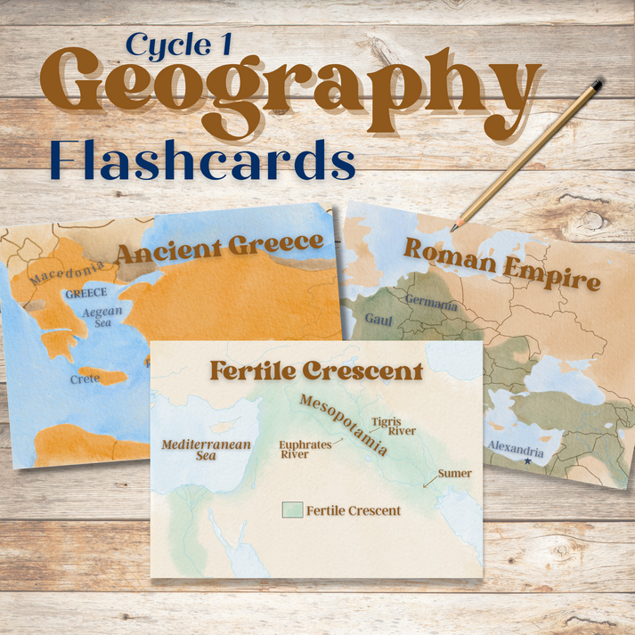 Cycle 1 Geography Flashcards | Ancient Maps – Kimberly Vieley