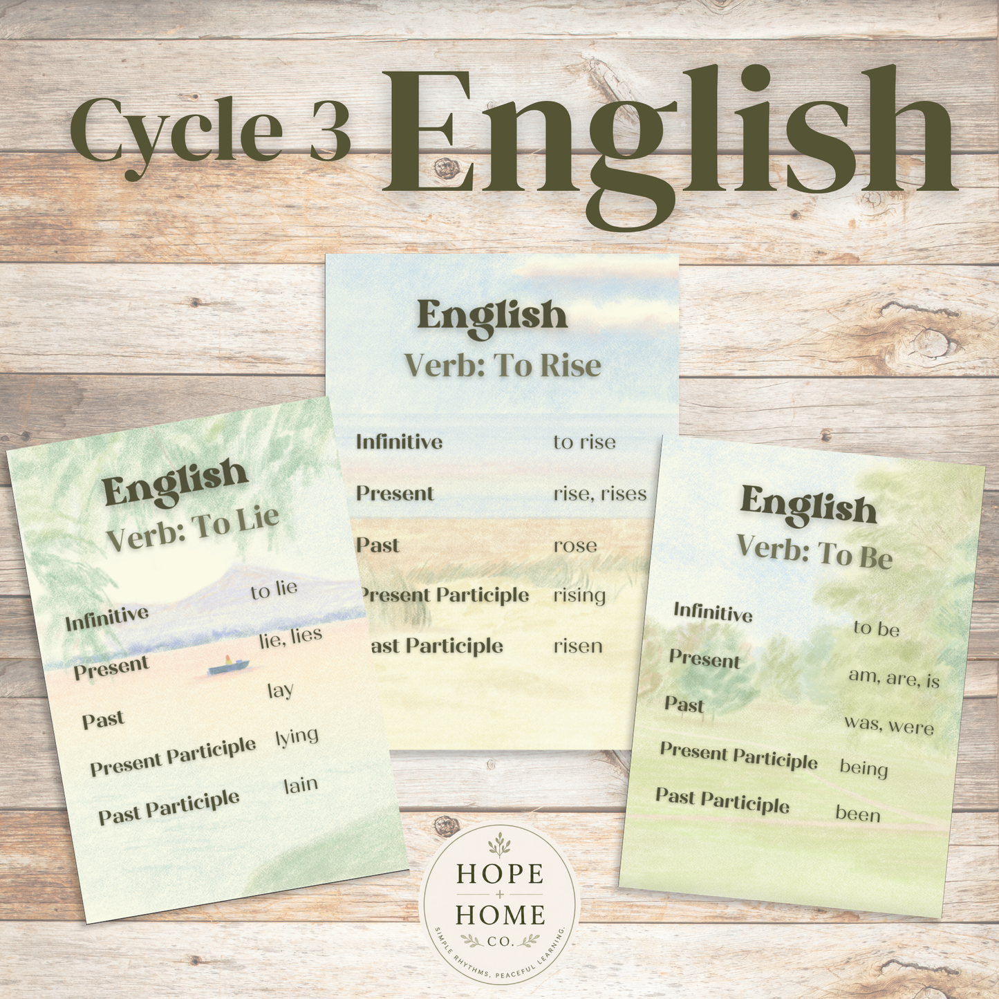 Cycle 3 Memory Work Flashcard Bundle