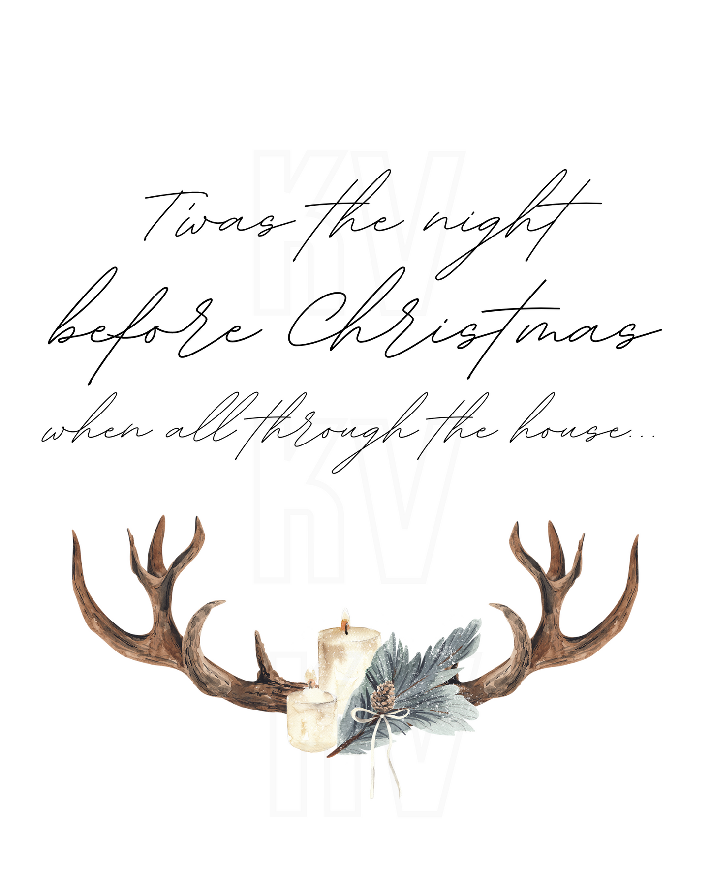 T'was The Night Before Christmas | Christmas Printable