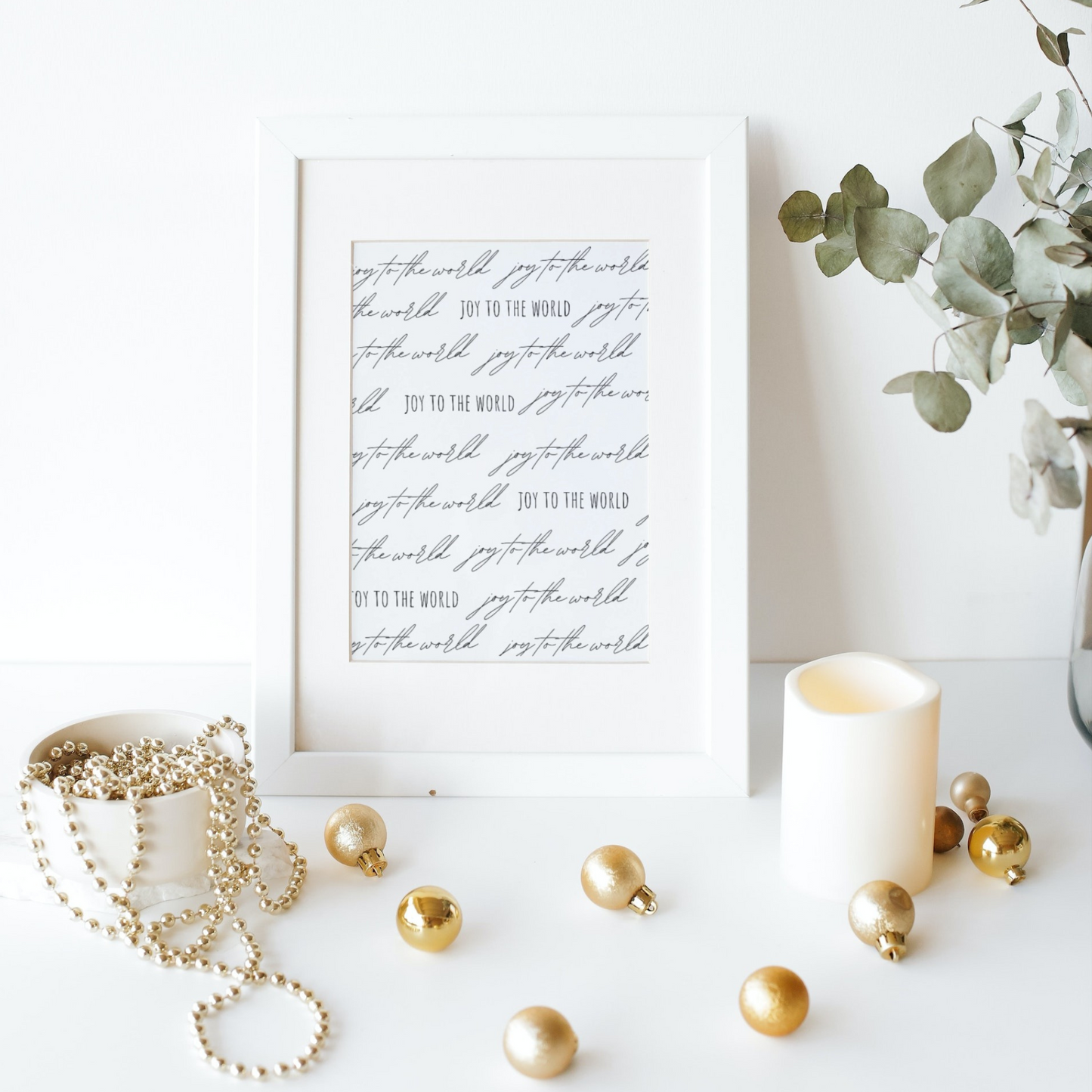 Joy To The World | Christmas Printable