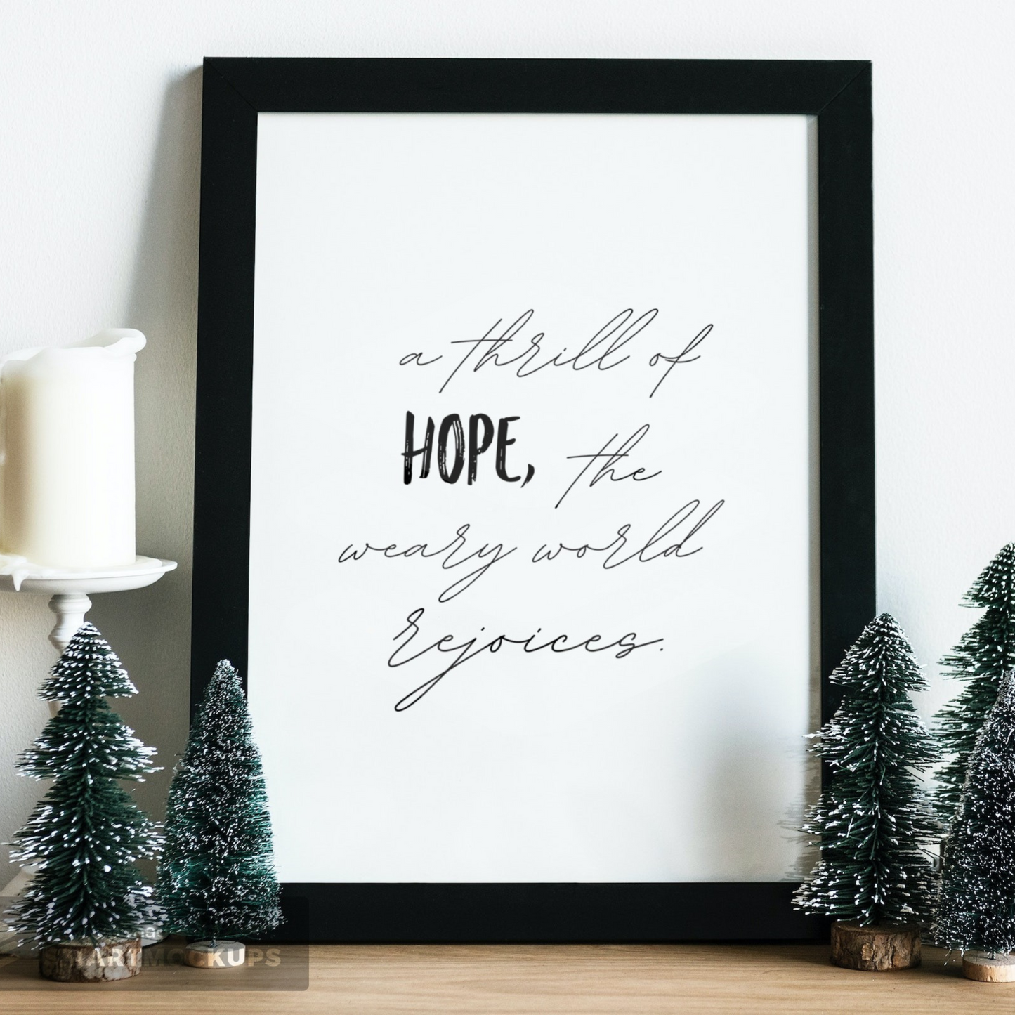 A Thrill of Hope | Christmas Printable